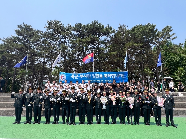 원광보건대학교 군사학부 졸업생 22명, 육군 부사관 임관… 국방부장관상 등 수상 쾌거 대표이미지